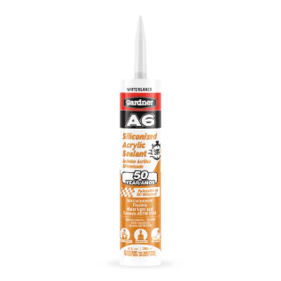 Siliconized Acrylic Caulk - Fast Cure